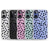 Black Dalmatian Polka Dot