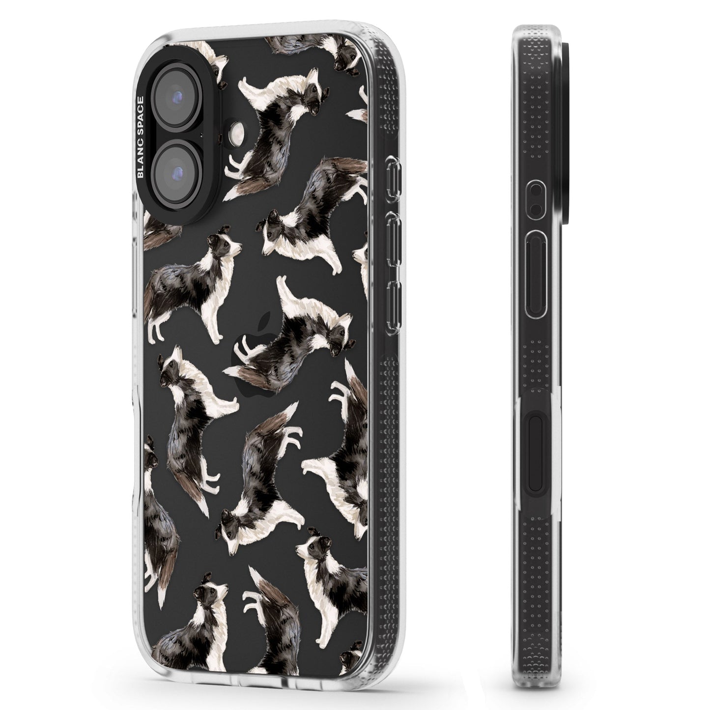 Border Collie Pattern Watercolour