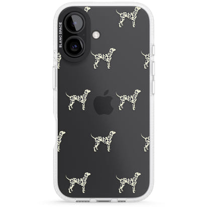 Motif de chien dalmatien