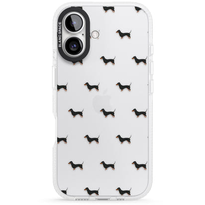 Dachshund Pattern Clear