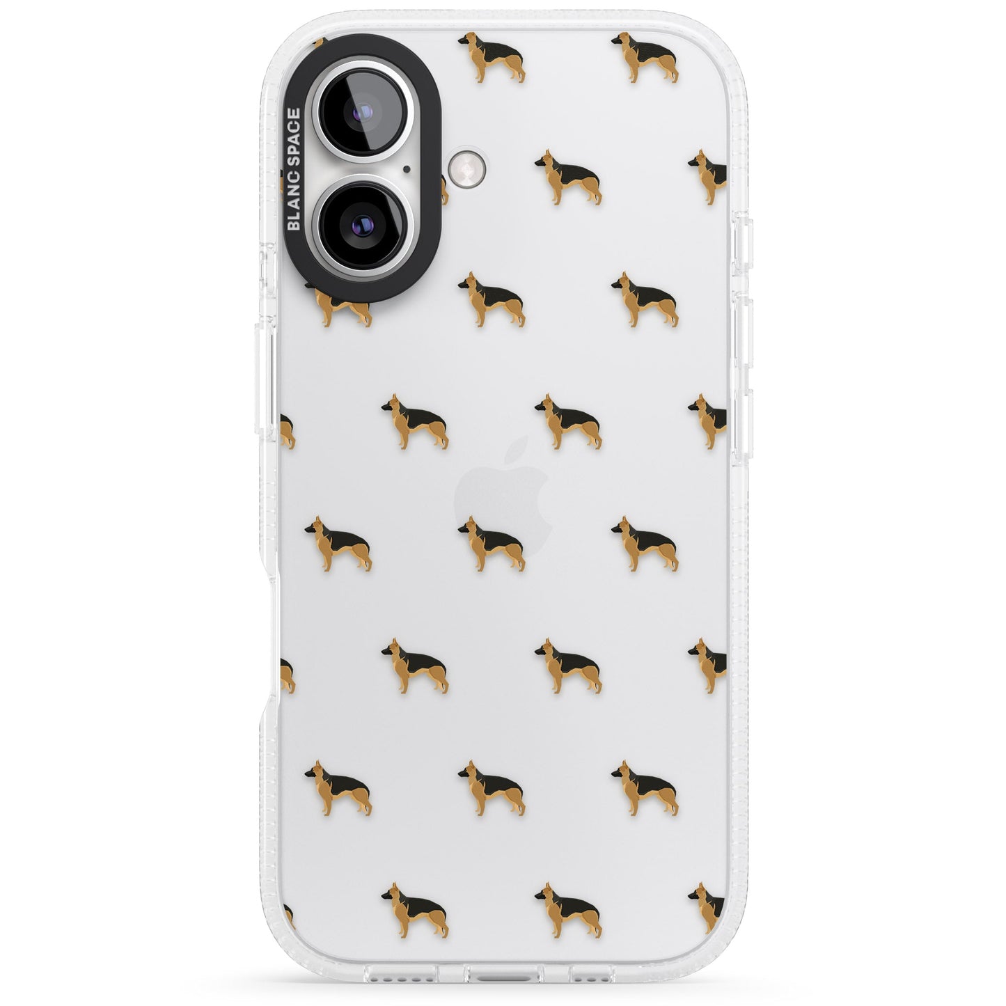 German Shepherd Pattern Clear