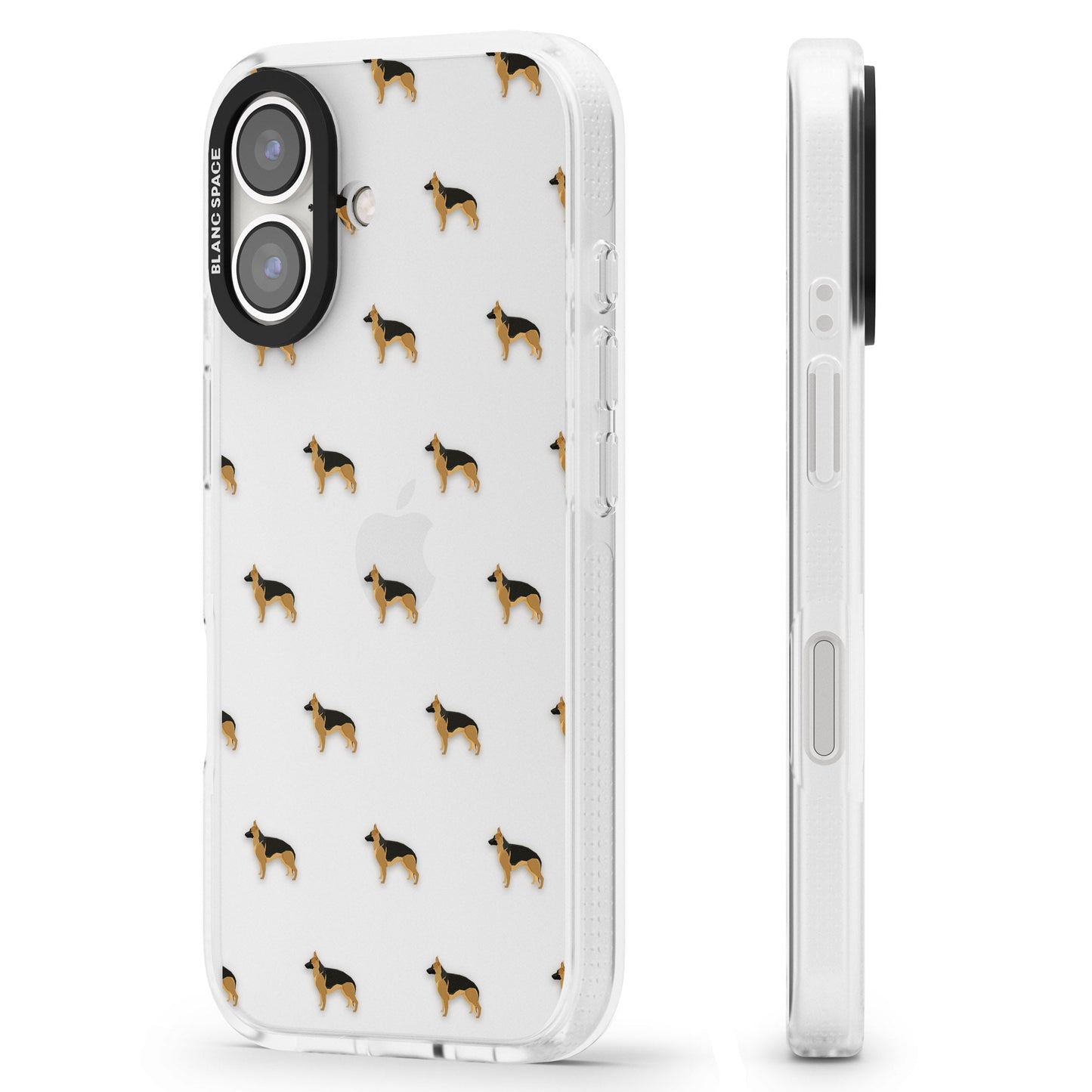 German Shepherd Pattern Clear