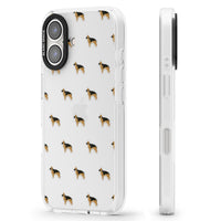 German Shepherd Pattern Clear