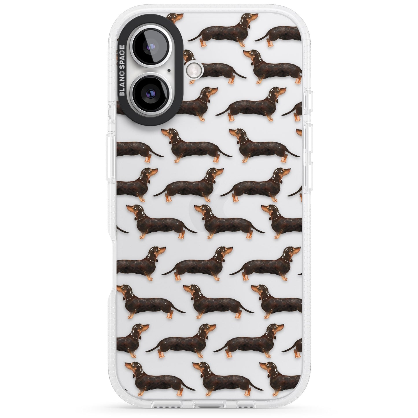Dachshund Pattern Black Tan