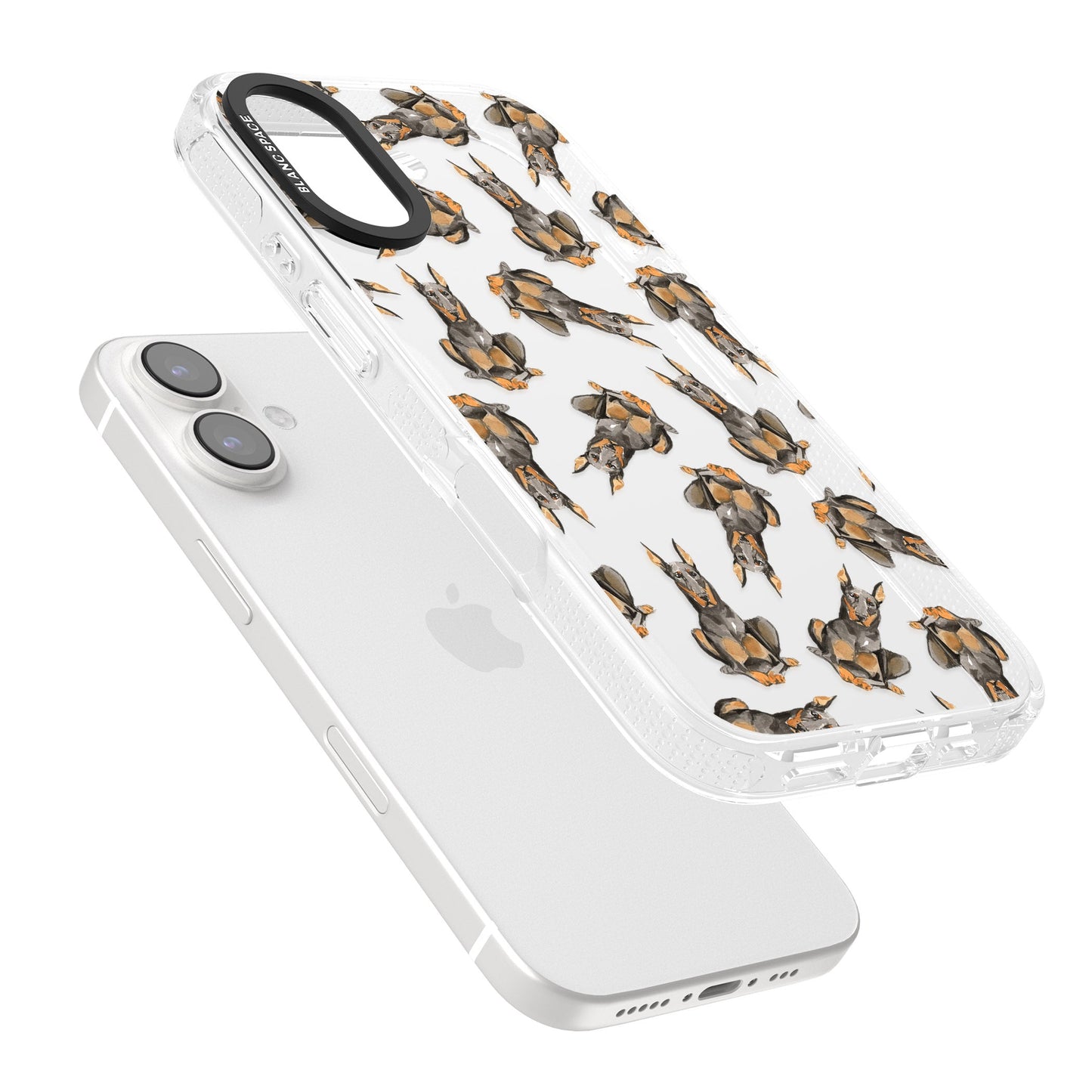 Doberman Watercolor Dog