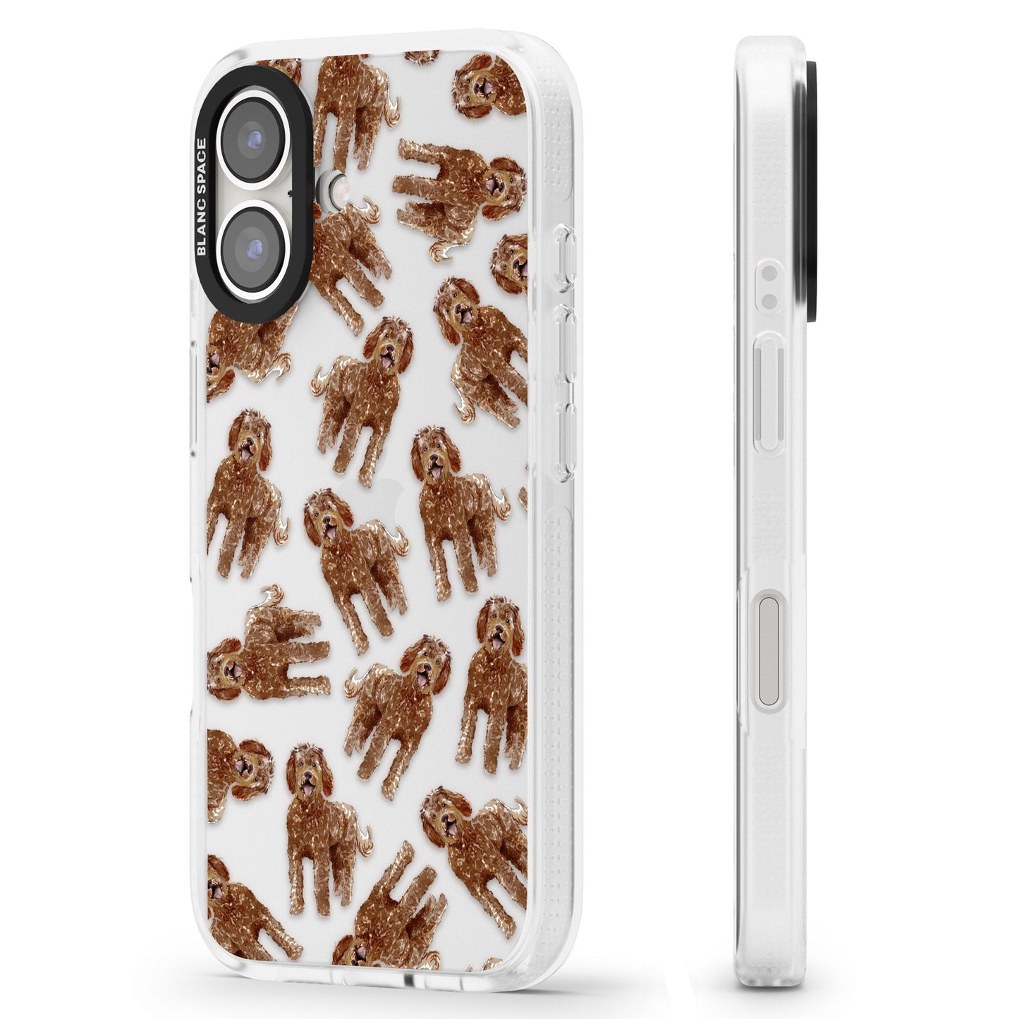 Labradoodle Brown Pattern