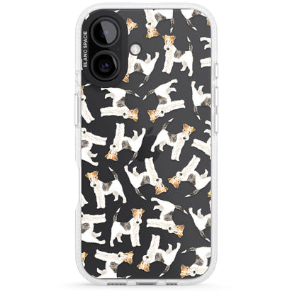 Wire Haired Fox Terrier Dog Pattern