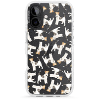 Wire Haired Fox Terrier Dog Pattern