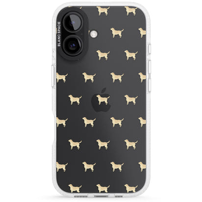 Tan Labrador Dog Pattern