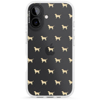 Tan Labrador Dog Pattern