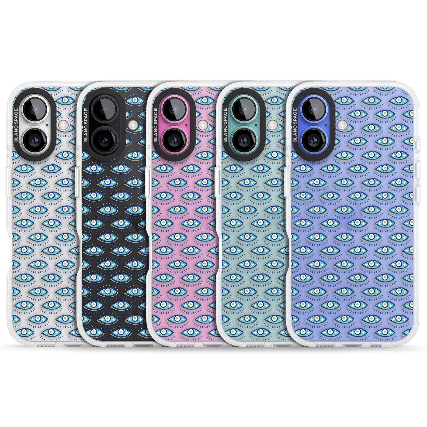 Psychedelic Eyes Pattern Color