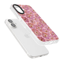 Grandes fleurs roses