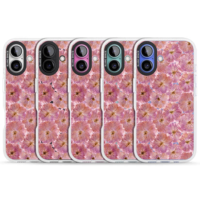 Grandes fleurs roses