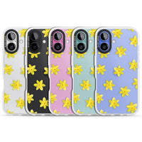 Daffodils Transparent Pattern