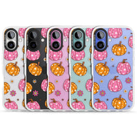 Motif de citrouilles Fleurs et Étoiles