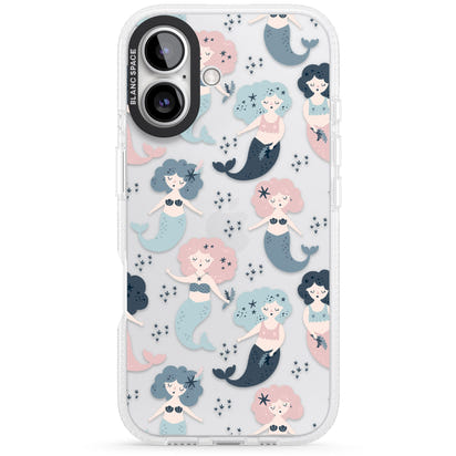 Pastellfarbene Meerjungfrauen