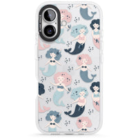 Pastellfarbene Meerjungfrauen