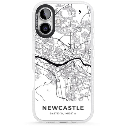 Stadtplan von Newcastle