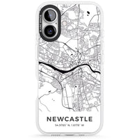 Stadtplan von Newcastle
