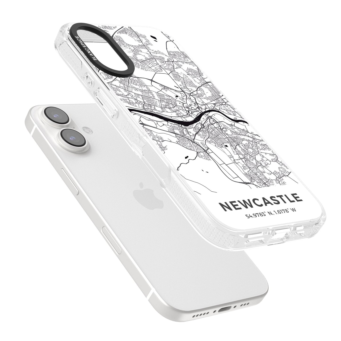 Stadtplan von Newcastle