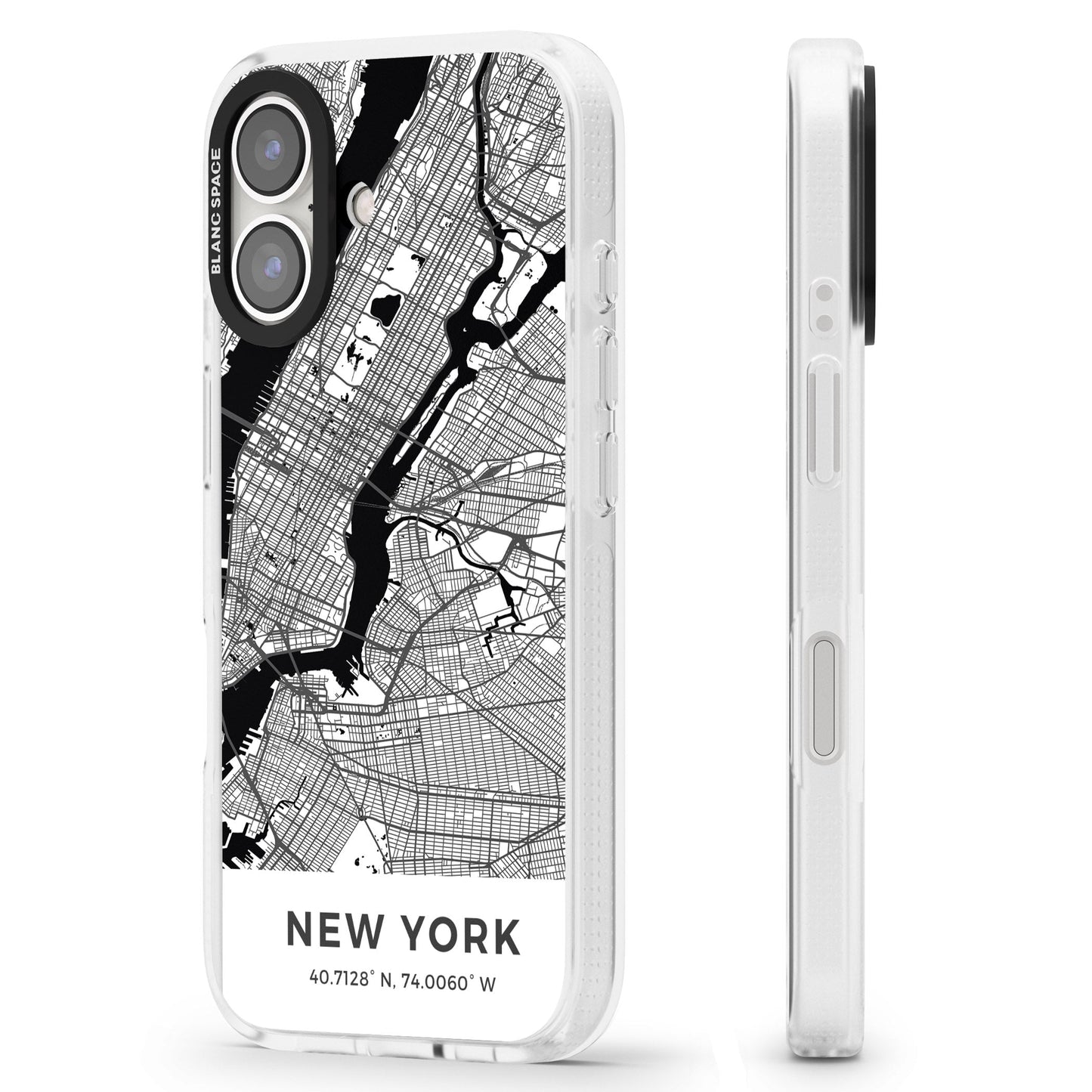 Karte von New York