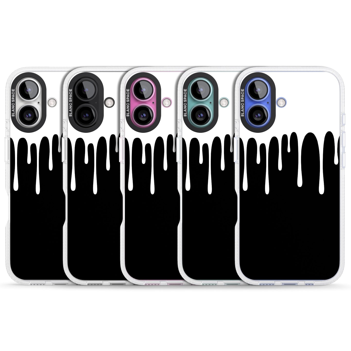 Melted Effect: White & Black