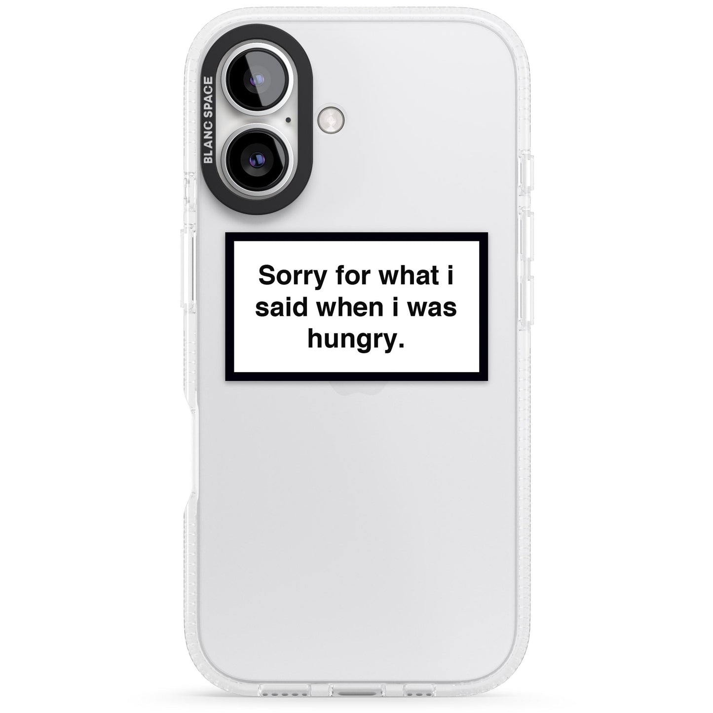 Sorry For What I Said