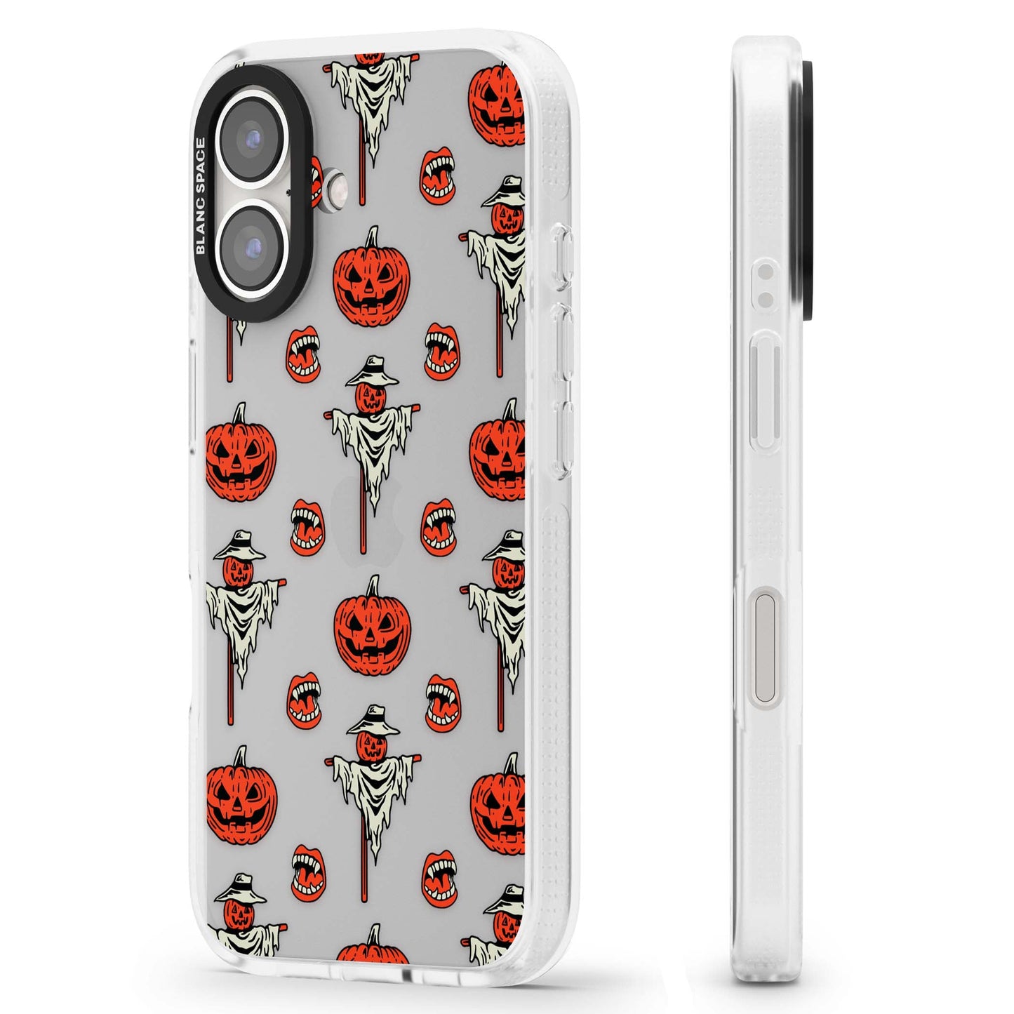 Retro Red Pumpkins & Scarecrows