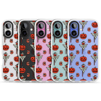 Retro Red Pumpkins & Scarecrows