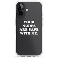 Vos photos nues sont blanches et sûres