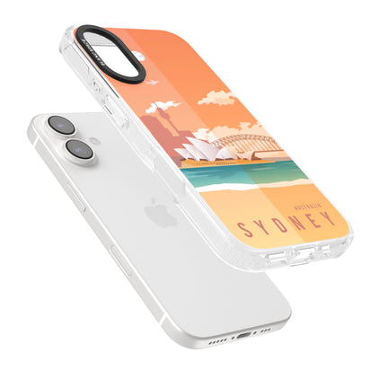 Vintage Travel Poster Sydney