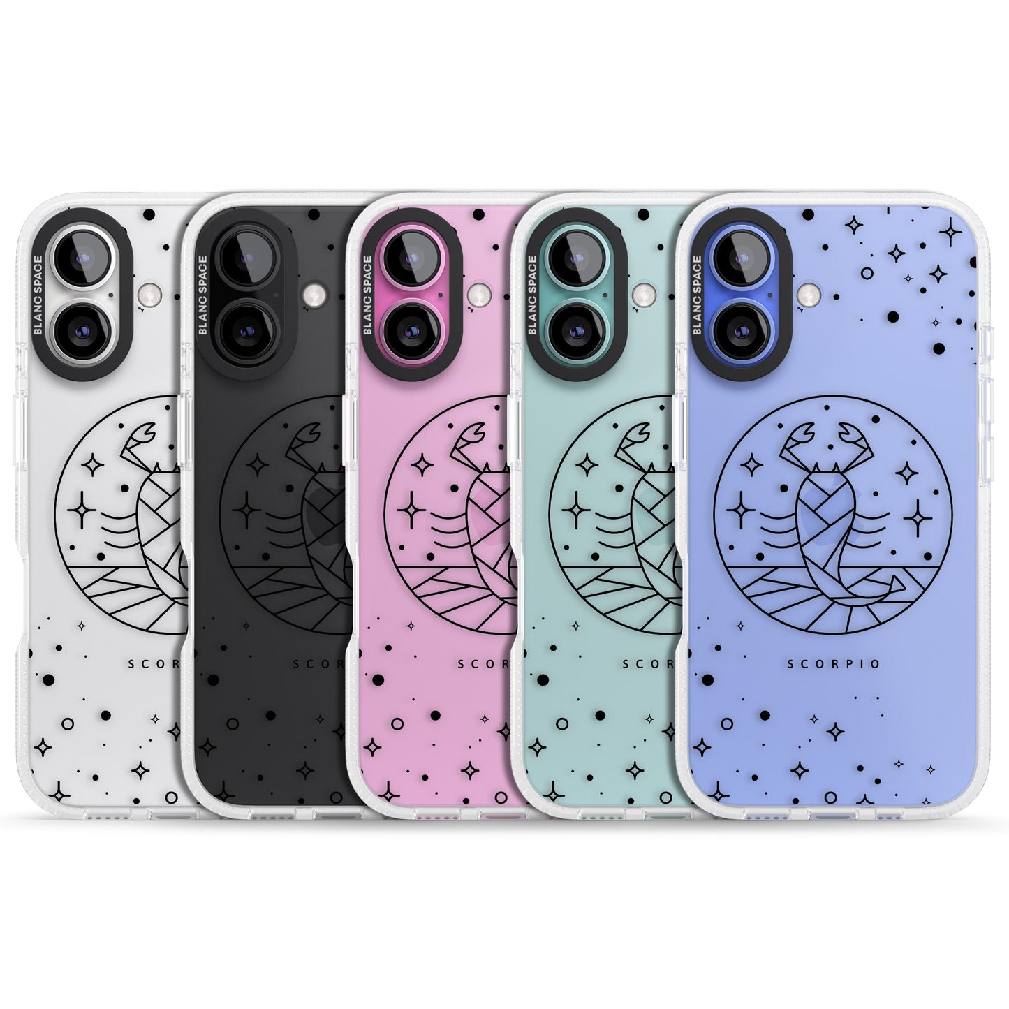 Emblème du Scorpion - Design Cosmique