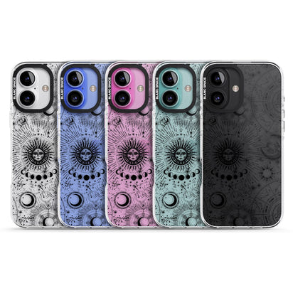 Soleils et Zodiaque Carte solaire