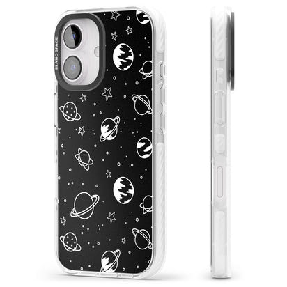 Cosmic Sketch White Black