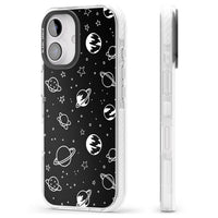 Cosmic Sketch White Black