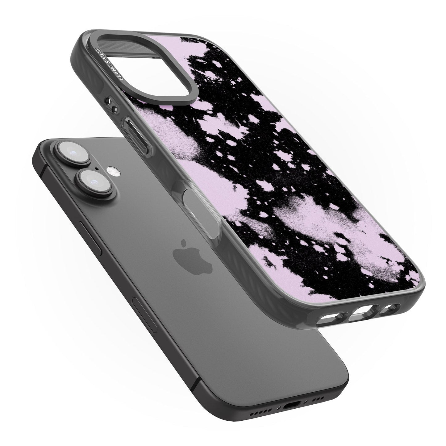 Pink & Black Acid Wash Tie Dye