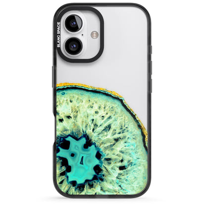 Géode turquoise en cristal