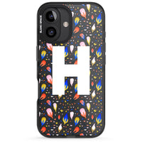 Personalised Abstract Floral Initial