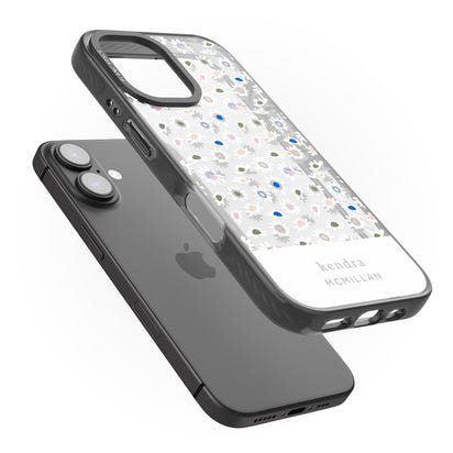 Personalised Grey & White Daisies