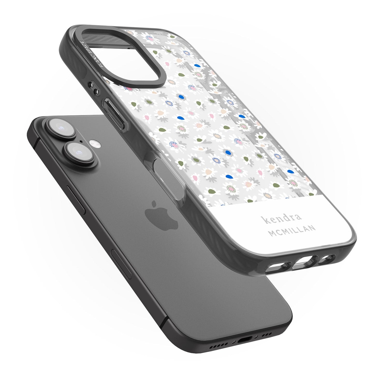 Personalised Grey & White Daisies