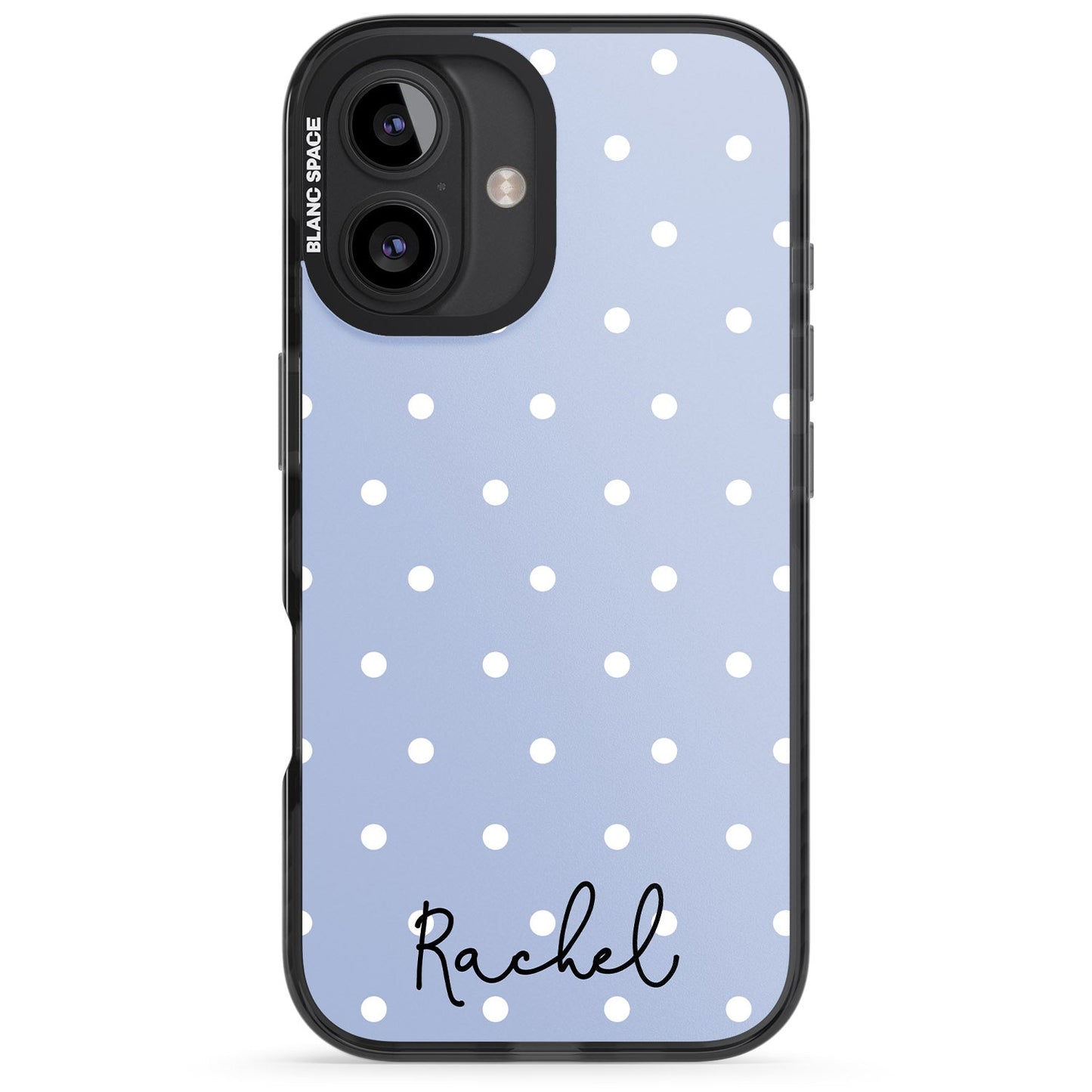 Personalised Simple Light Blue Dots