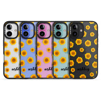 Personalised Sunflowers & Cursive