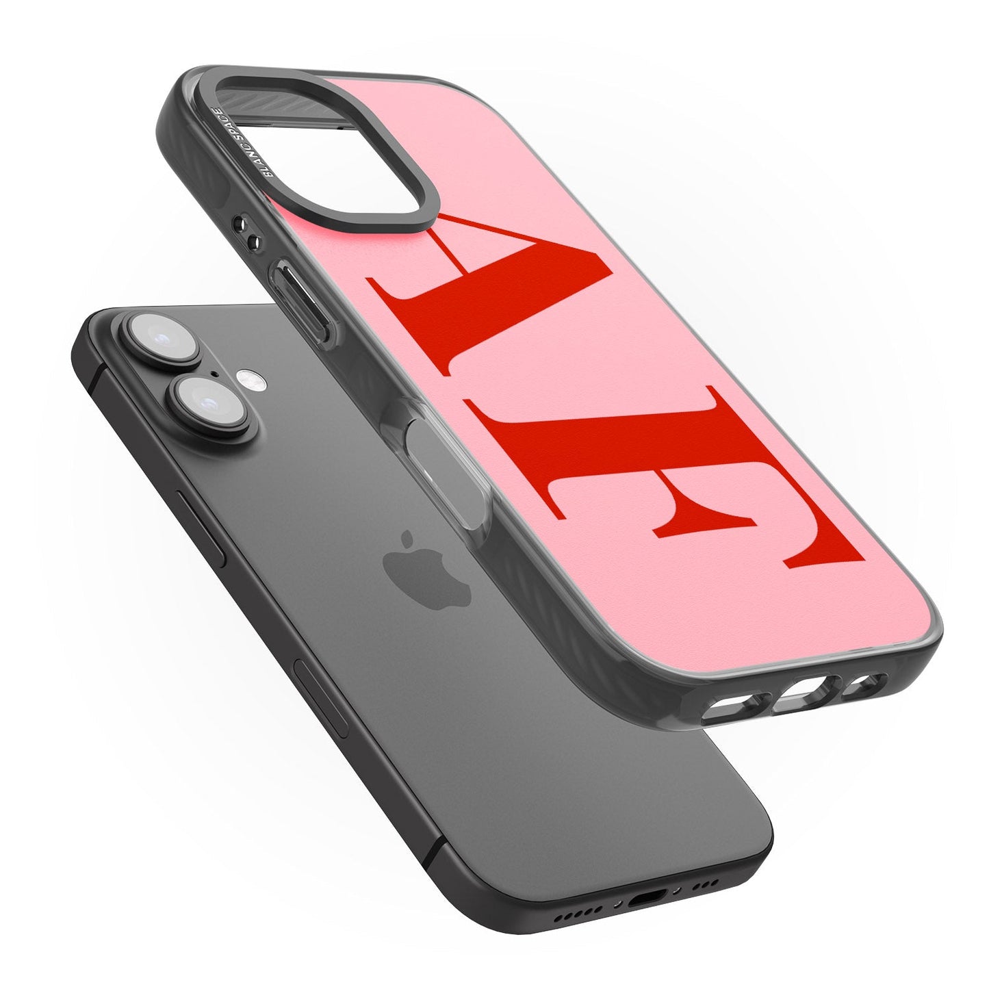 Personalised Red & Pink Letters