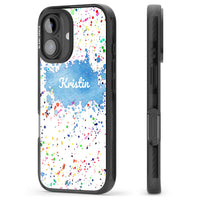 Personalised Rainbow Splatter Name