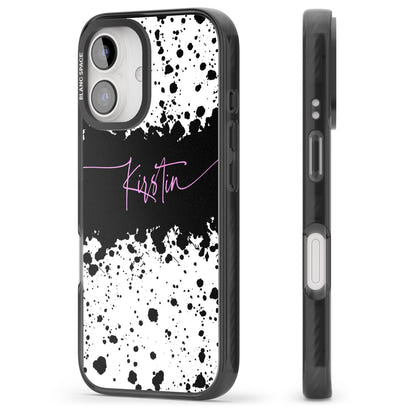 Personalised Bold Paint Splatters