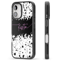 Personalised Bold Paint Splatters