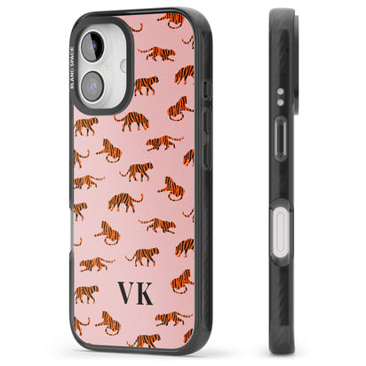 Personalised Pink Safari Tiger Pattern
