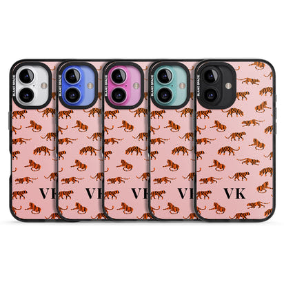 Personalised Pink Safari Tiger Pattern