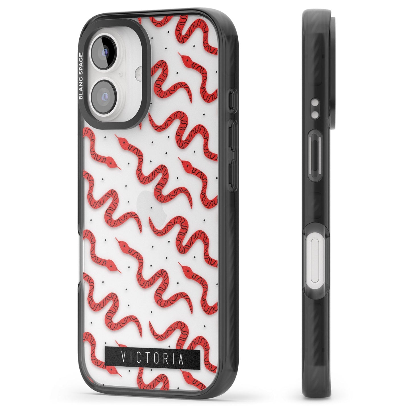 Personalised Red Snake Pattern