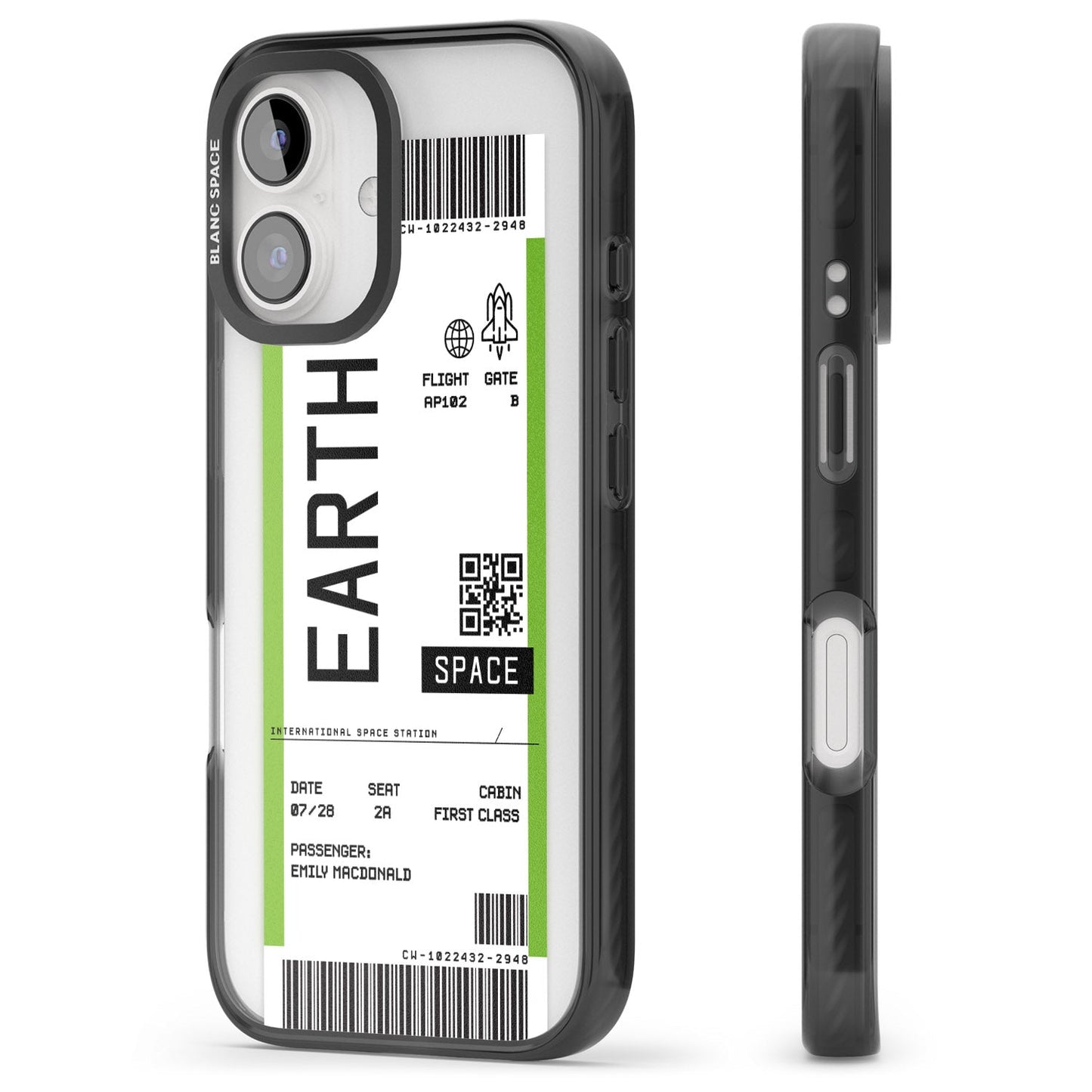 Personalised Earth Travel Ticket